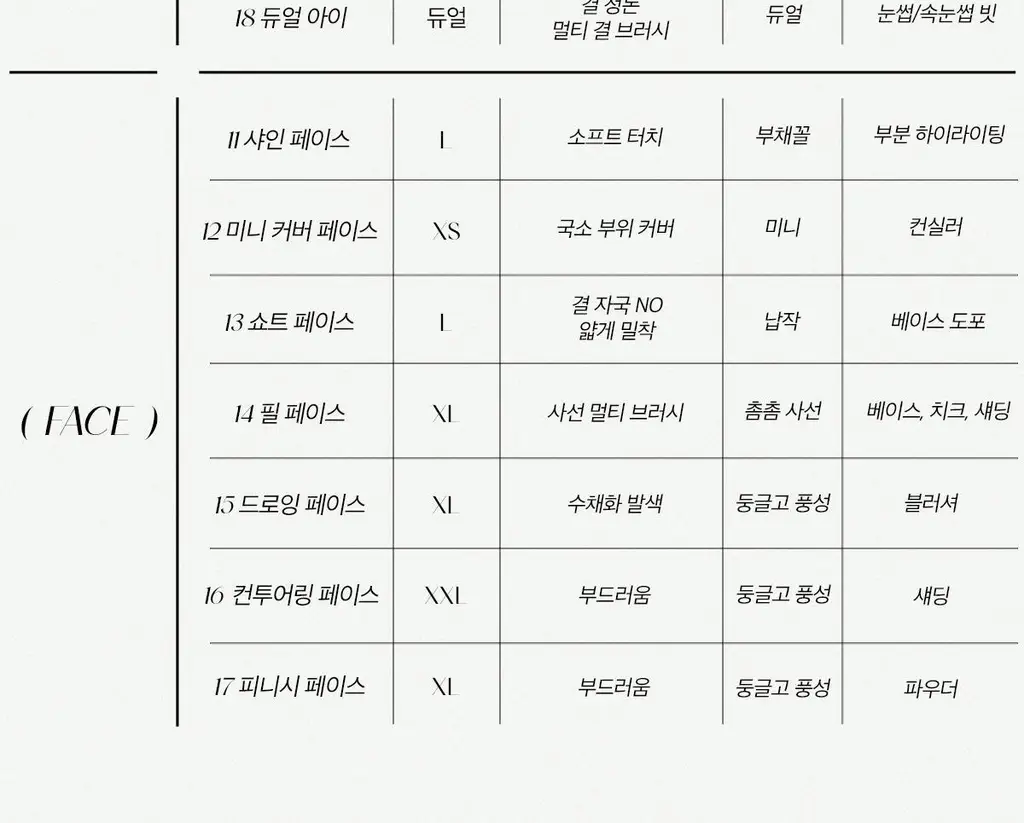 [라뮤끄] 에크멀 이지 브러시 에이에이 아이 브러쉬 11종 택1 상세페이지 62